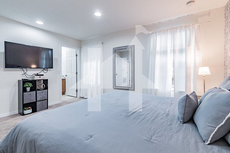 Casa de temporada em Orlando 3 quartos e Jacuzzi privativa