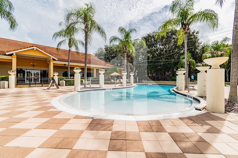Casa de temporada em Orlando 3 quartos e Jacuzzi privativa