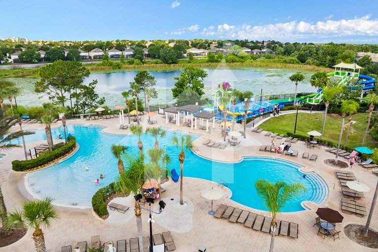 7670 - Casa 3Q/3B com Piscina Privativa | Perto da Disney