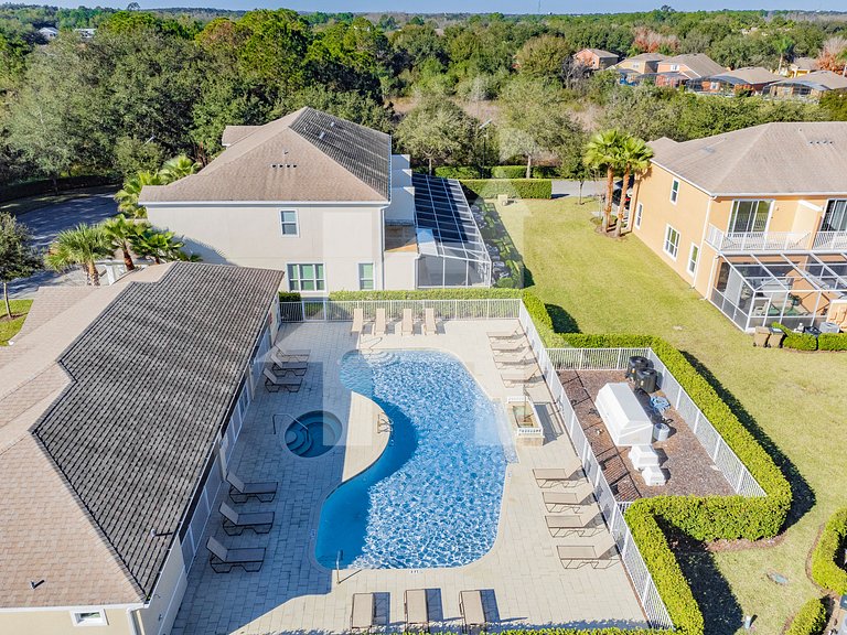 Casa em Clermont 3 Quartos com Piscina Perto da Disney