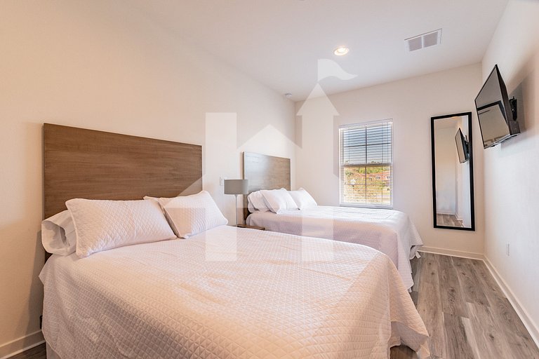Moderna Casa 2 Quartos em Kissimmee Jacuzzi Privativa