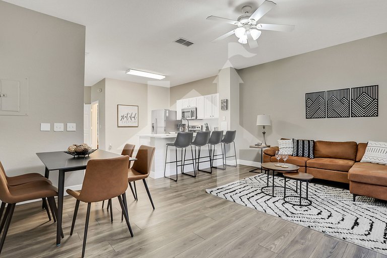 Casa 3 Quartos em Kissimmee com Piscina Windsor Hills