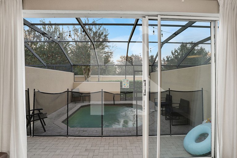 Casa 3 Quartos em Kissimmee com Piscina Windsor Hills