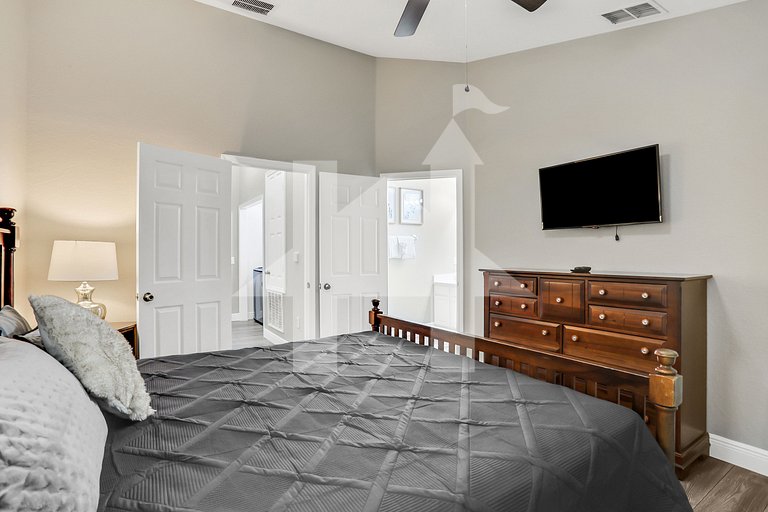 Casa 3 Quartos em Kissimmee com Piscina Windsor Hills
