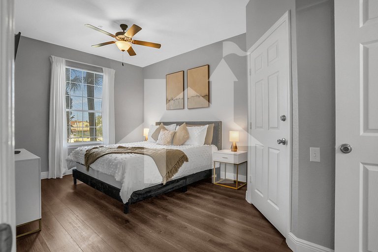 Casa em Resort na Disney com 3 quartos bem localizada