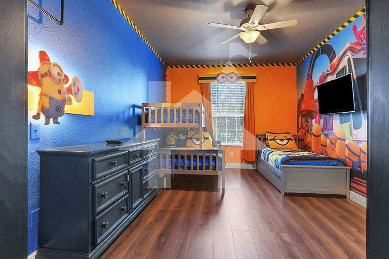 Casa em Resort na Disney com 3 quartos bem localizada