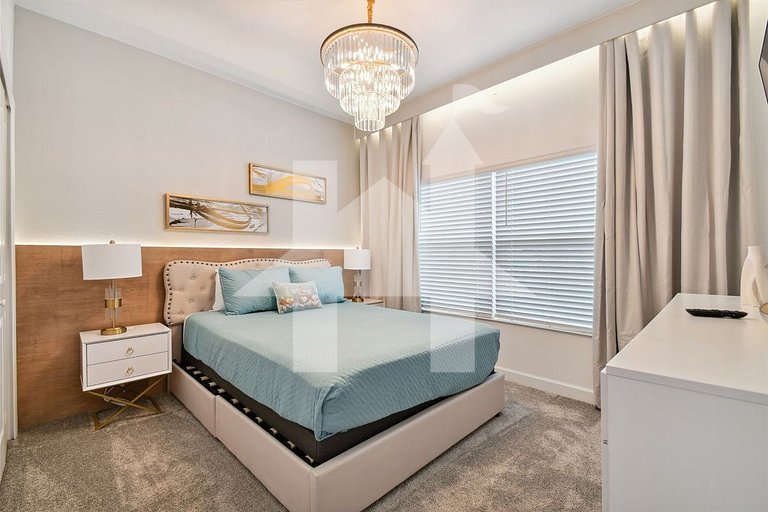 2581 - 5Q/4B luxuosa casa *Acesso ao Resort*
