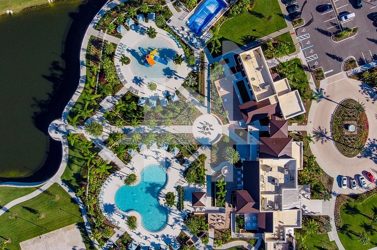 Casa de 6 Quartos com Piscina Privativa no Solara Resort