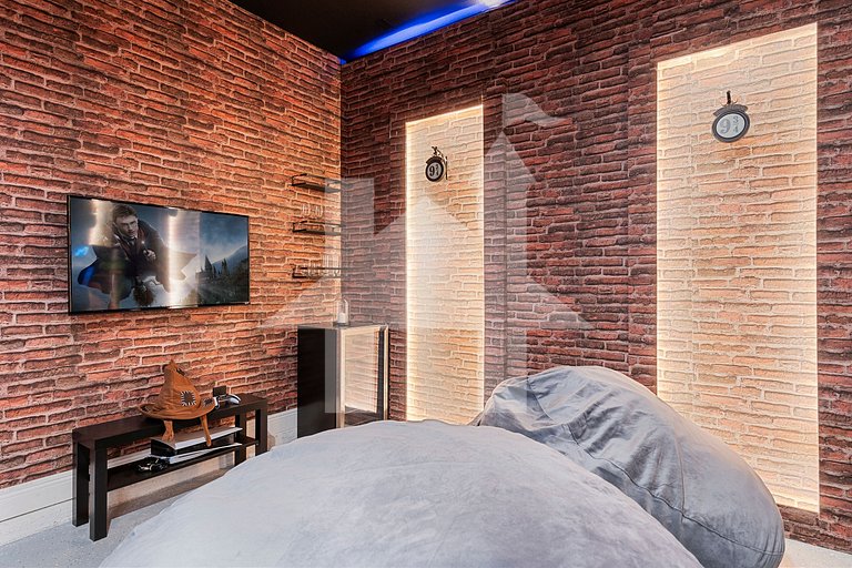 1390 Elegante casa 4Q/3.5BSala de Jogos Perto da Disney