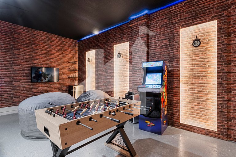 1390 Elegante casa 4Q/3.5BSala de Jogos Perto da Disney