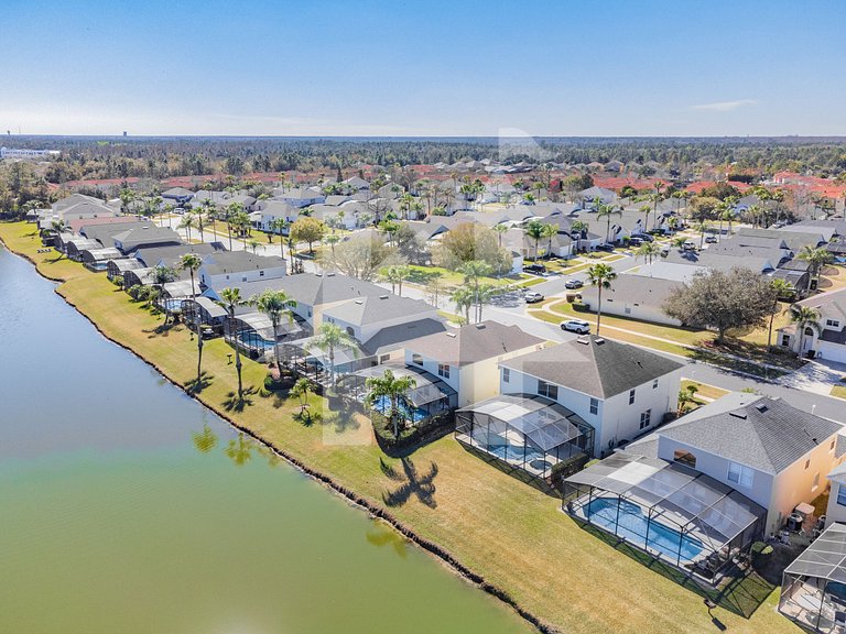 LB951 - 5Q/3B Vista p/ Lago *Piscina Priv.*