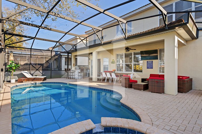 6BD/4BA | Private Pool | Avengers Game Room