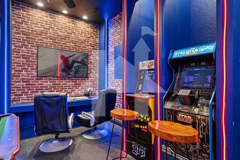6BD/4BA | Private Pool | Avengers Game Room