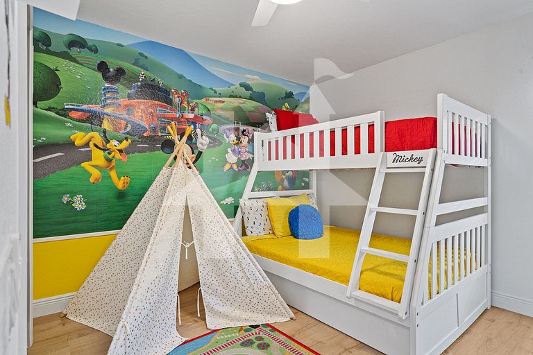 6Q/4B | Piscina Privativa | Sala de Jogos Avengers