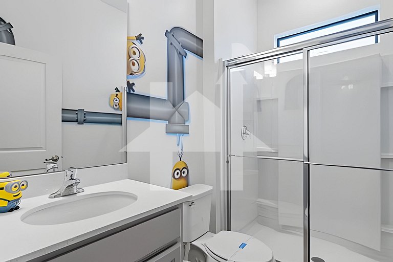 Casa de Férias Perto da Disney - 9 Quartos