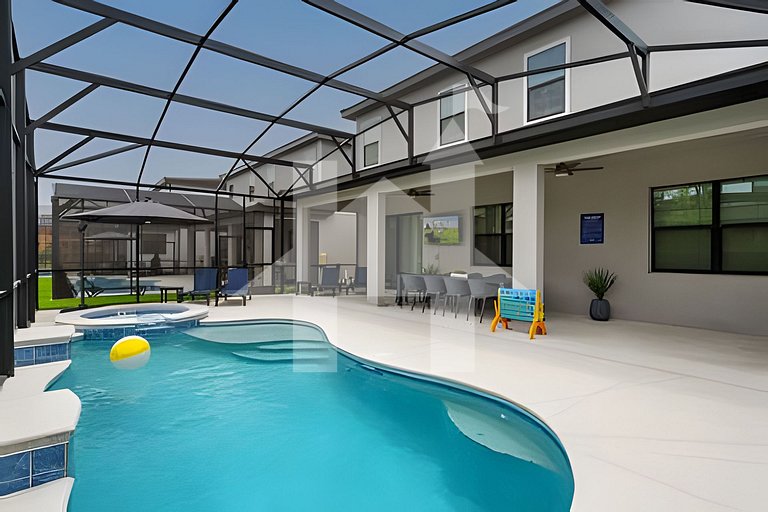 Casa de Férias Perto da Disney - 9 Quartos