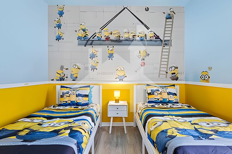 DNF-2809 - Familiar 3 Quartos Perto da Disney!