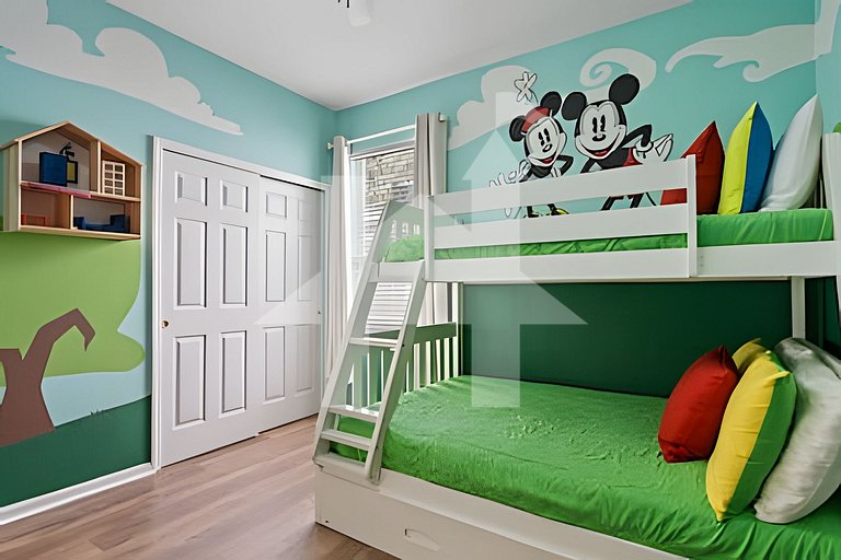 Casa Luxo 4Q c/ Piscina e Game Room Avengers