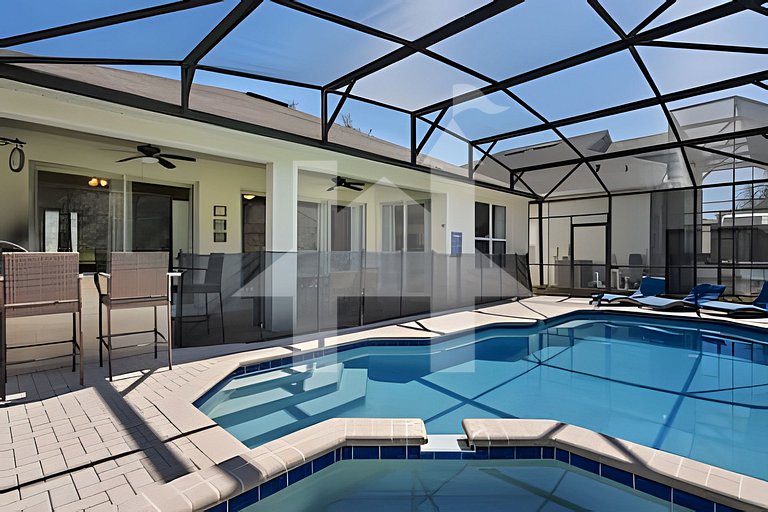 2650 - Luxurious 4BR/4BA Villa | Private Pool & Game Room