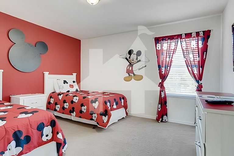 Casa de Férias Perto da Disney - 4 Quartos