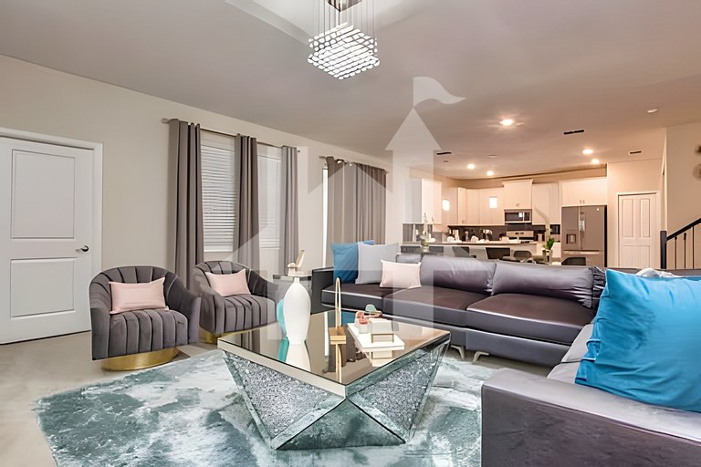 Casa 7Q perto da Disney com Piscina e Games