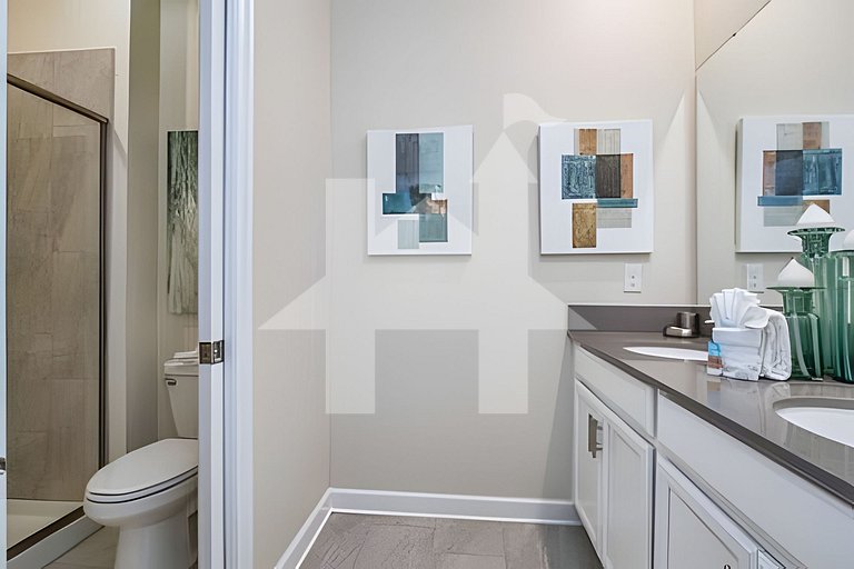 Casa 7Q perto da Disney com Piscina e Games