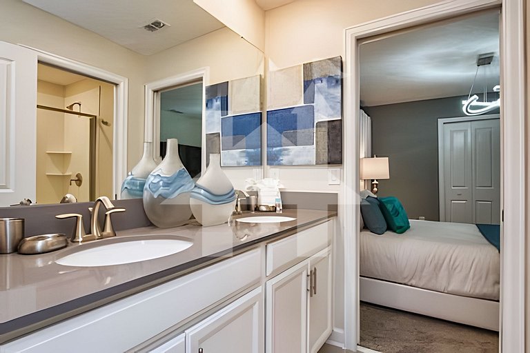 Casa 7Q perto da Disney com Piscina e Games