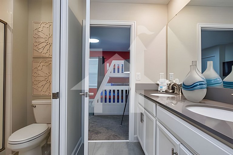 Casa 7Q perto da Disney com Piscina e Games