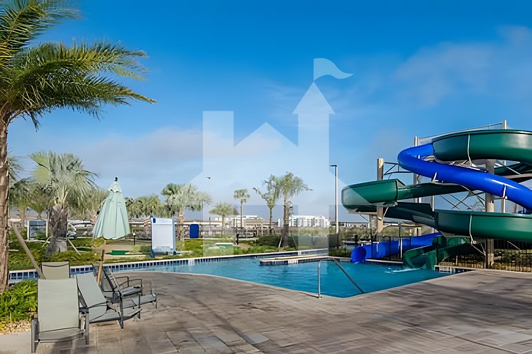 Casa 7Q perto da Disney com Piscina e Games