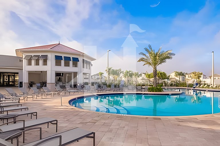 Casa 7Q perto da Disney com Piscina e Games