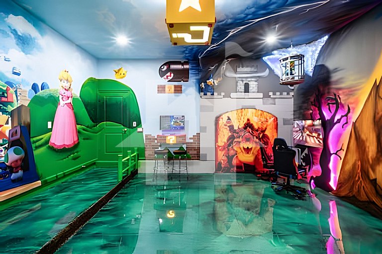59546Q Cinema, Game Room e Spa Privado - 18 hóspedes