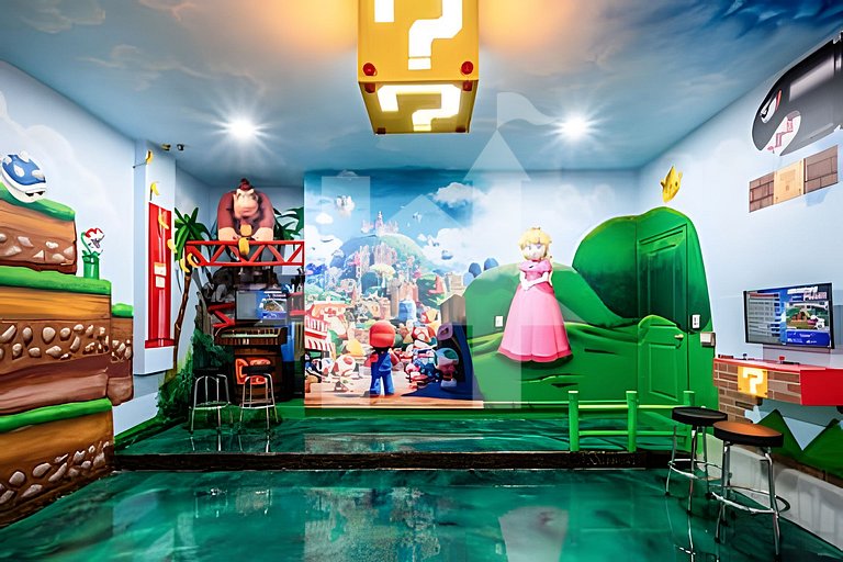 59546Q Cinema, Game Room e Spa Privado - 18 hóspedes