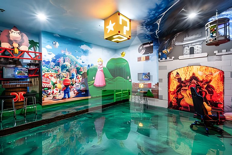 59546Q Cinema, Game Room e Spa Privado - 18 hóspedes