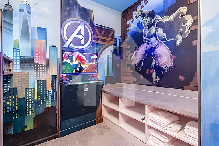 59546Q Cinema, Game Room e Spa Privado - 18 hóspedes