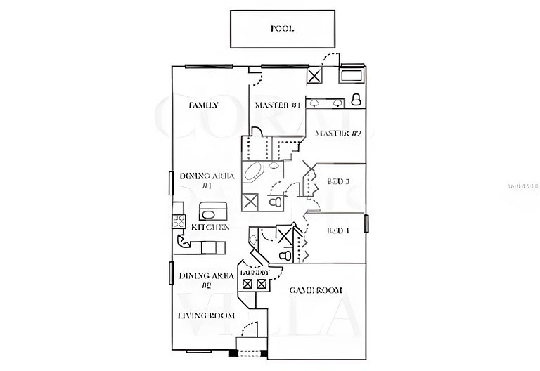 Casa 4Hab Glenbrook con Piscina Cerca Disney