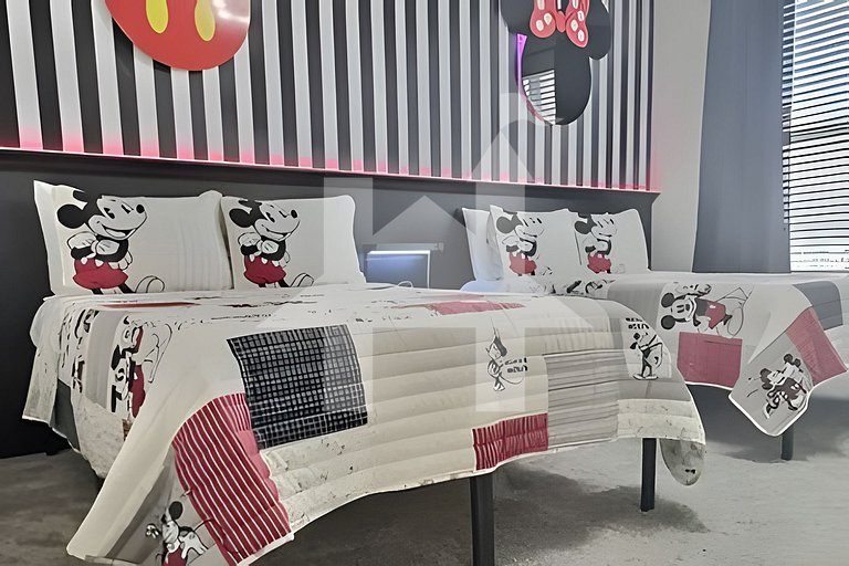 Casa de Férias Perto da Disney - 5 Quartos