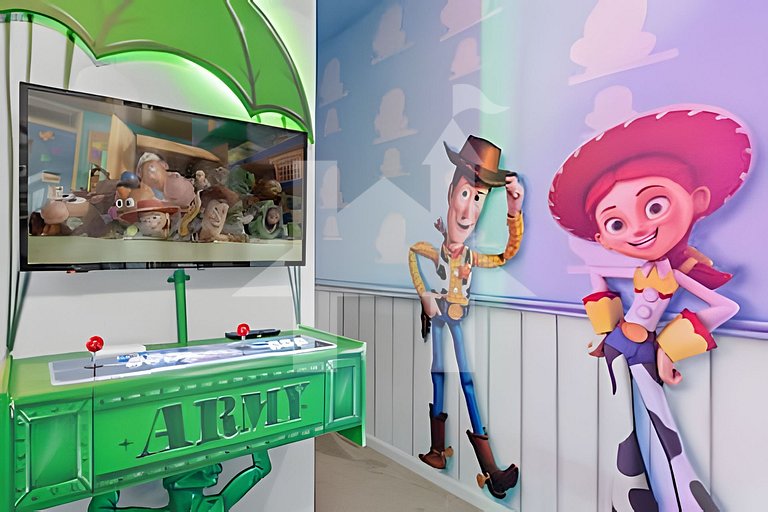 Casa de Férias Perto da Disney - 9 Quartos