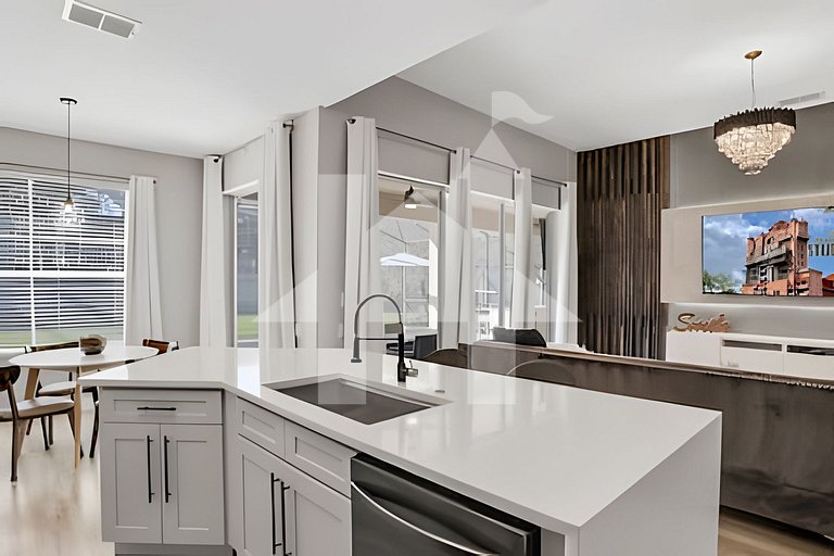 Luxo 5Q Windsor Hills c/ Piscina e Game Room