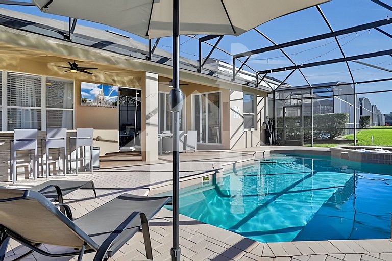Luxo 5Q Windsor Hills c/ Piscina e Game Room