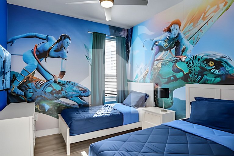 Luxo 5Q Windsor Hills c/ Piscina e Game Room