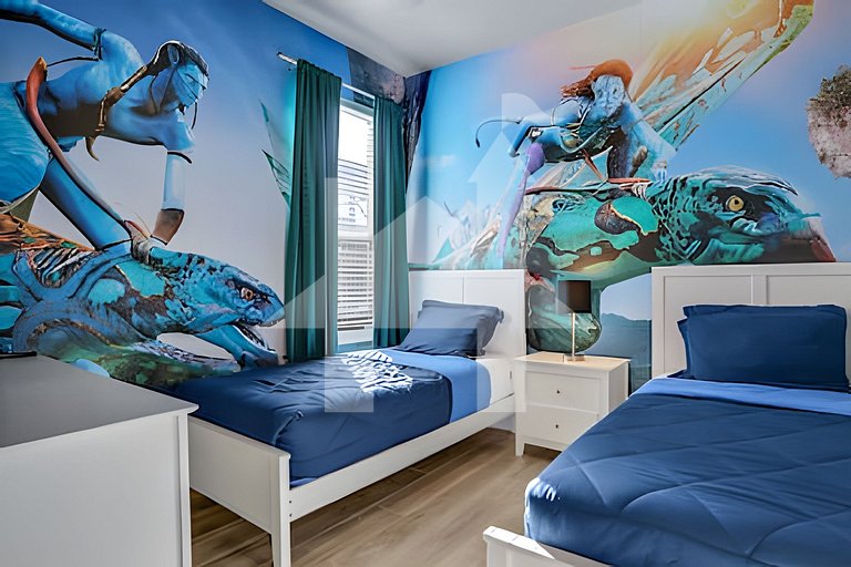 Luxo 5Q Windsor Hills c/ Piscina e Game Room
