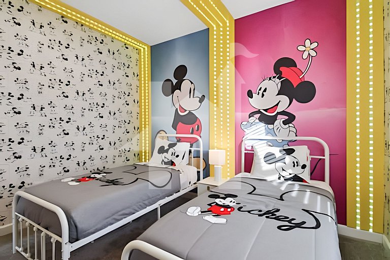 2665- Casa Disney Style | Piscina Privativa no Storey Lake