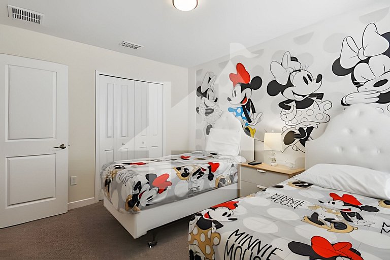 Casa de Férias Perto da Disney - 6 Quartos