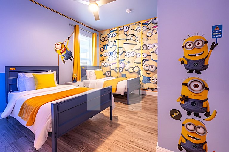 Windsor Hills 4Q c Piscina + Game Room Mario