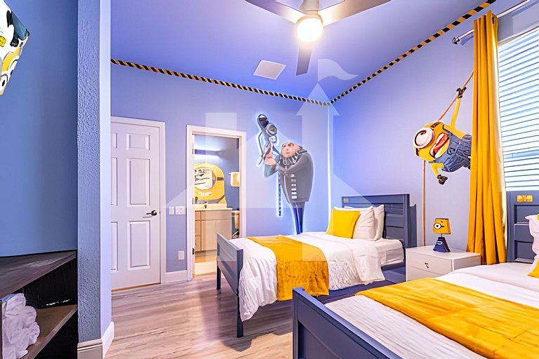 Windsor Hills 4Q c Piscina + Game Room Mario