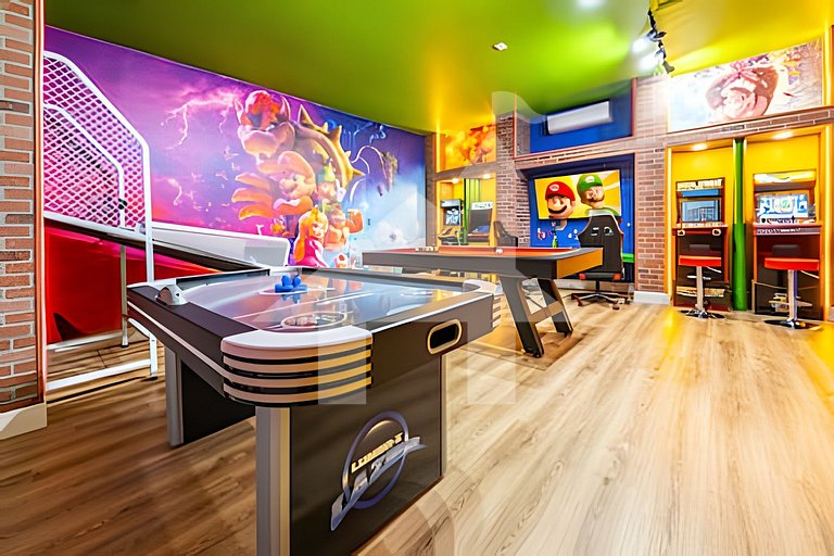 Windsor Hills 4Q c Piscina + Game Room Mario