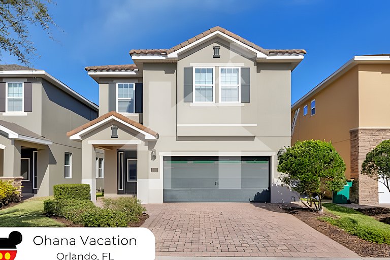 Casa 8Q c/ Piscina e Spa — Perto da Disney