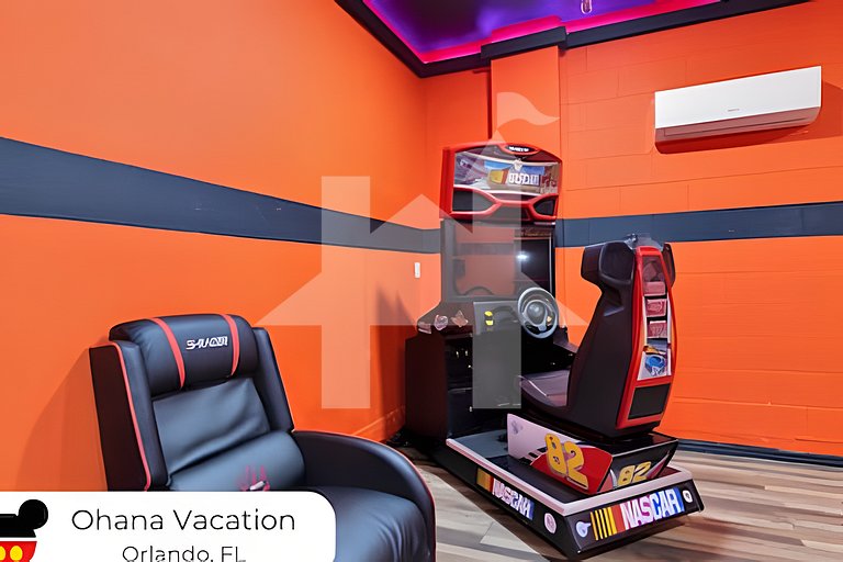 Casa 8Q c/ Piscina e Spa — Perto da Disney