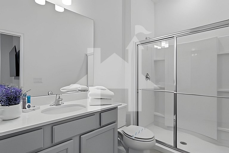 6164- Luxuosa casa 6Q | perto da Disney, piscina priv.