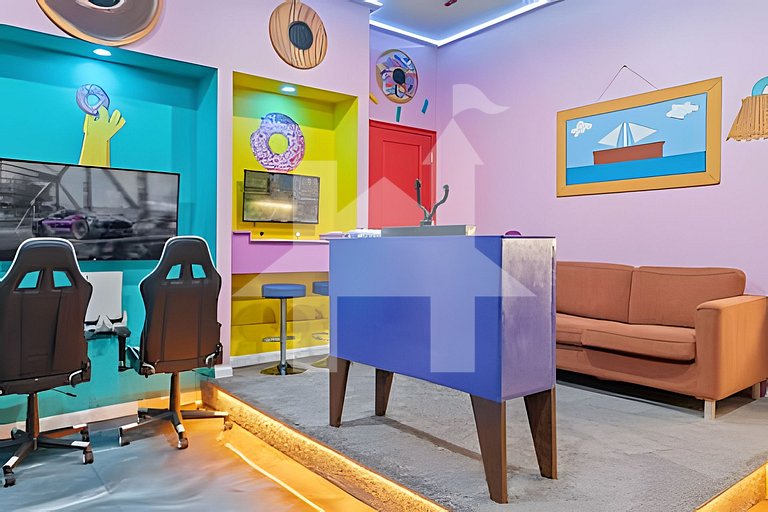 Casa 6Q Paradiso Grande. Piscina + Sala de Jogos